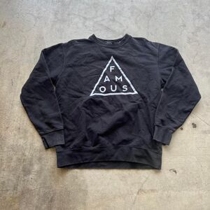 Famous Stars & Straps Sweater Mens size L y2k Sweater crewneck